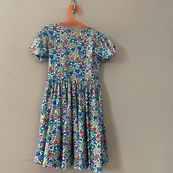 Mini Boden- Twirly Ballerina Dress in Multi Flowerbed - Picture 10 of 14